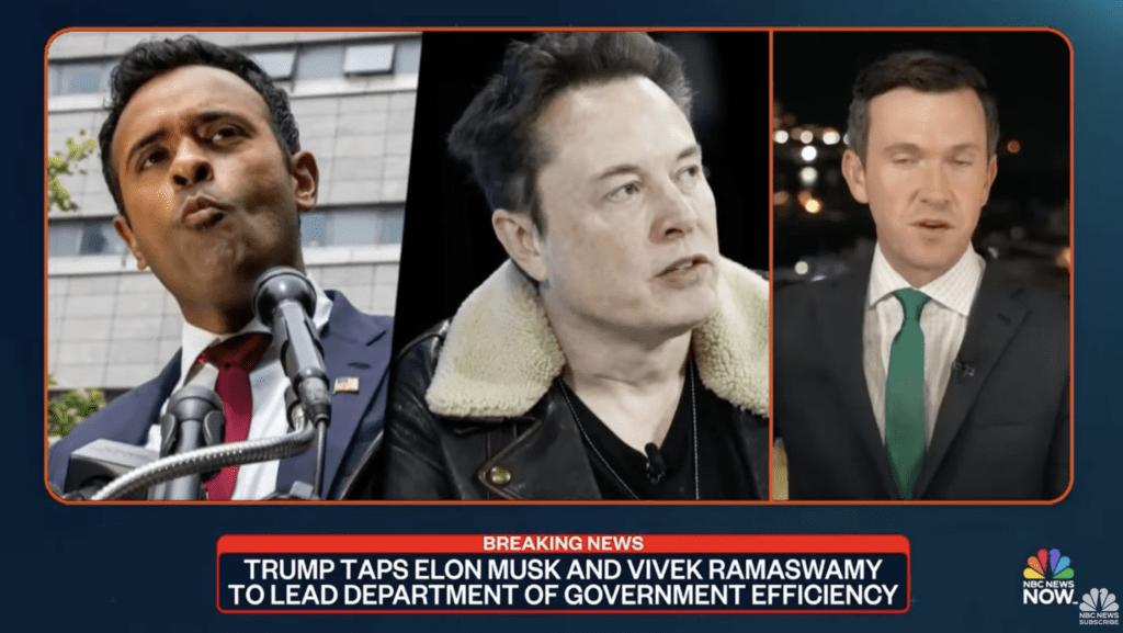 Elon Musk, Vivek Ramaswamy